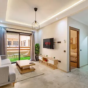 Jolie & Luxueux A Gueliz - 100% Equipe Appartement